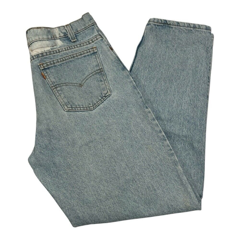 Vintage 80's‎ Levi's 575 Orange Tab Blue Jeans W33 L30